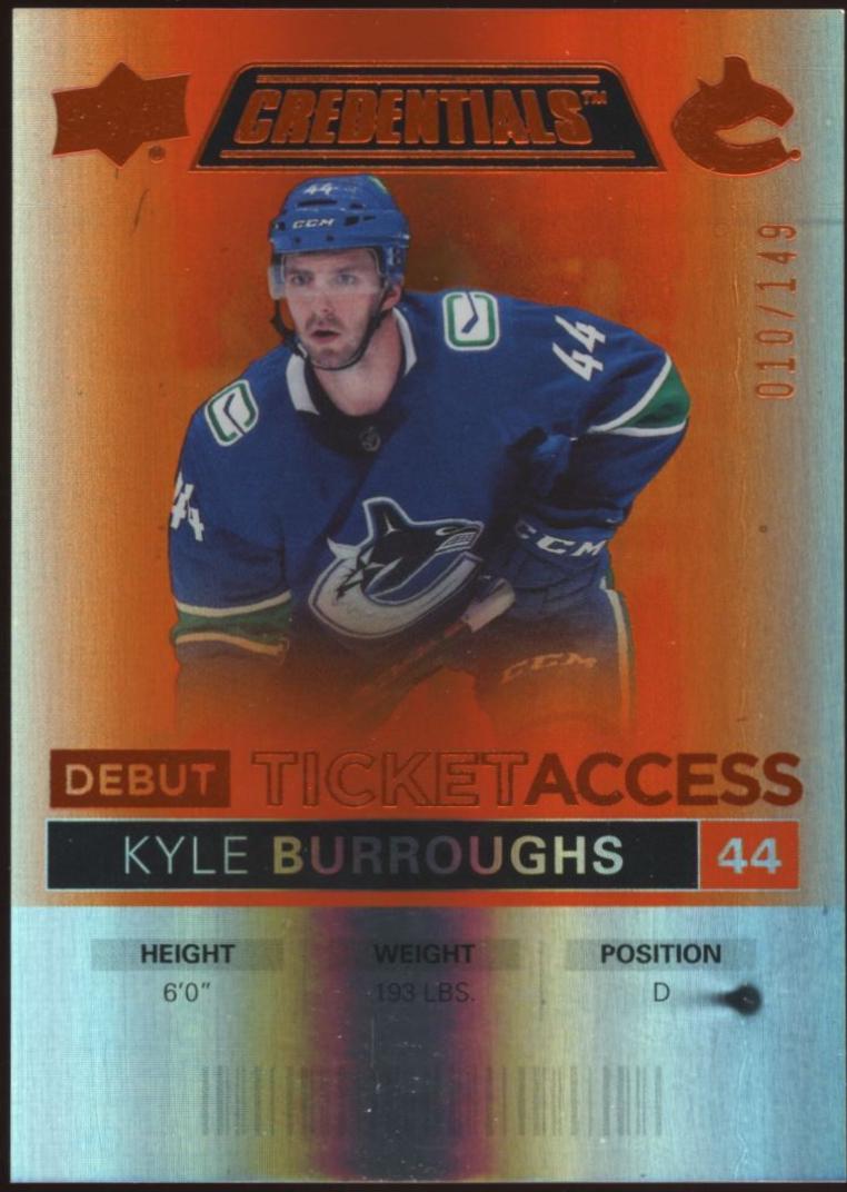 Kyle Burroughs [Orange] #87