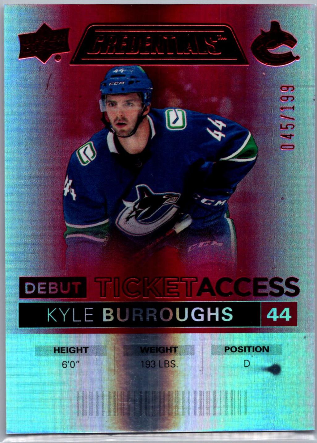 Kyle Burroughs [Red] #87