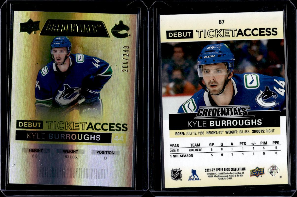 Kyle Burroughs [Yellow] #87