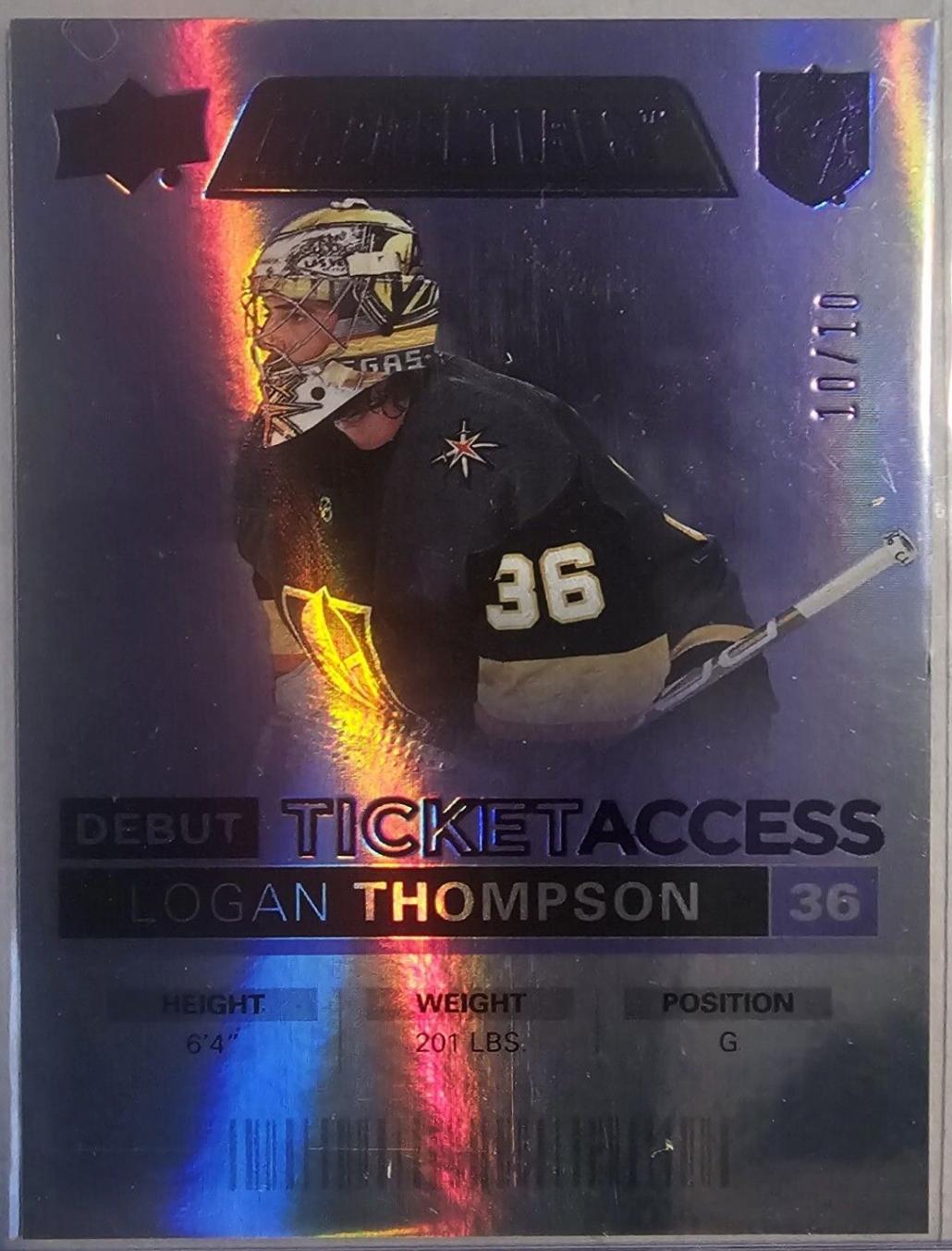 Logan Thompson [Purple] #72