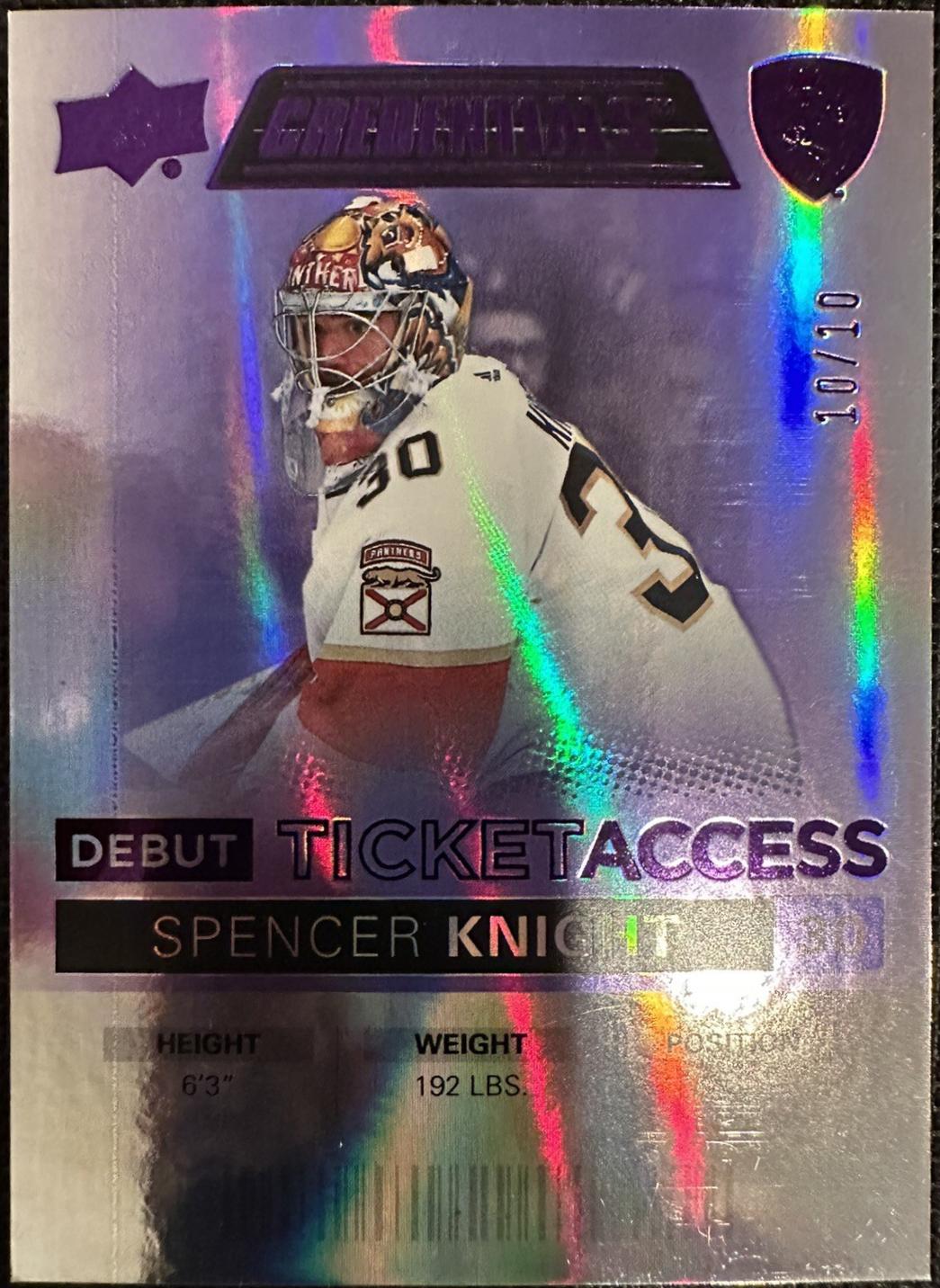 Spencer Knight [Purple] #146