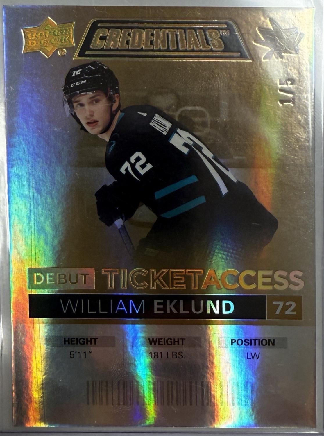William Eklund [Gold] #143