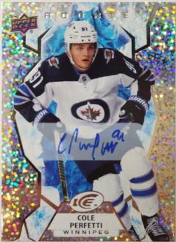 Cole Perfetti [Red Autograph] #104