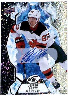 Jesper Bratt [White Snowflake Autograph] #27