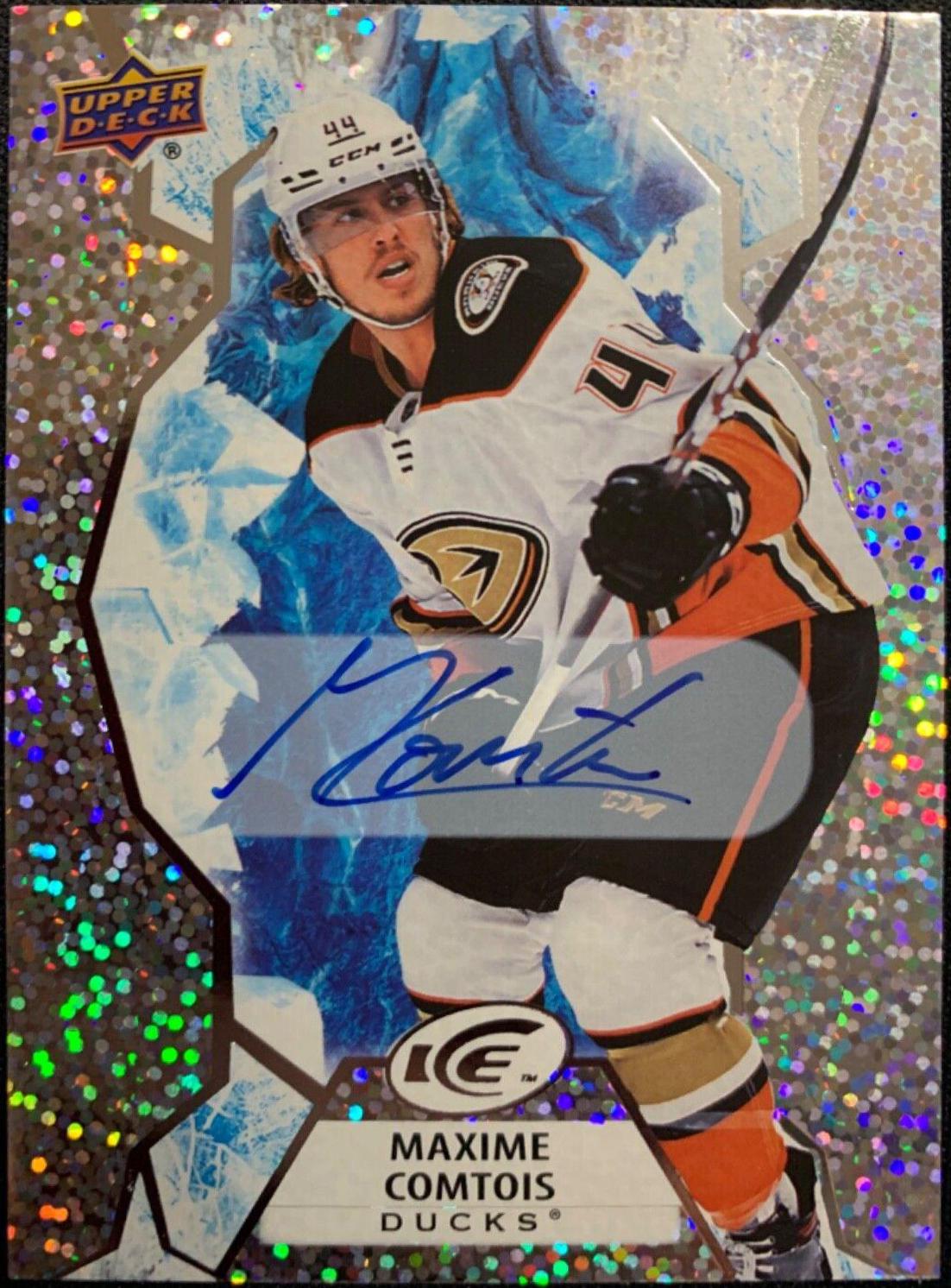 Maxime Comtois [Red Autograph] #3