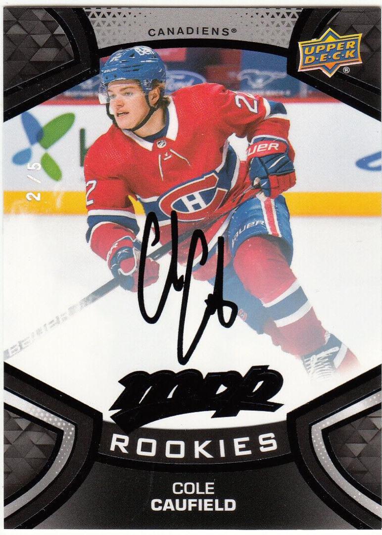 Cole Caufield [Super Script Black] #243