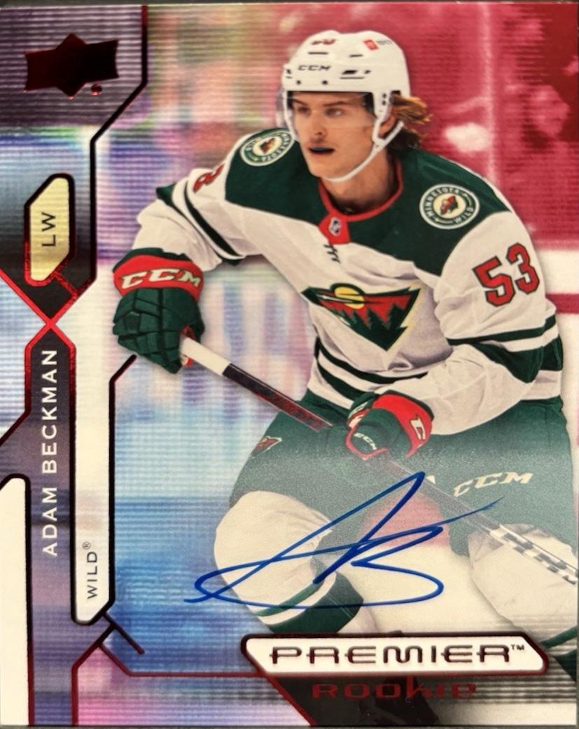 Adam Beckman [Autograph] #141