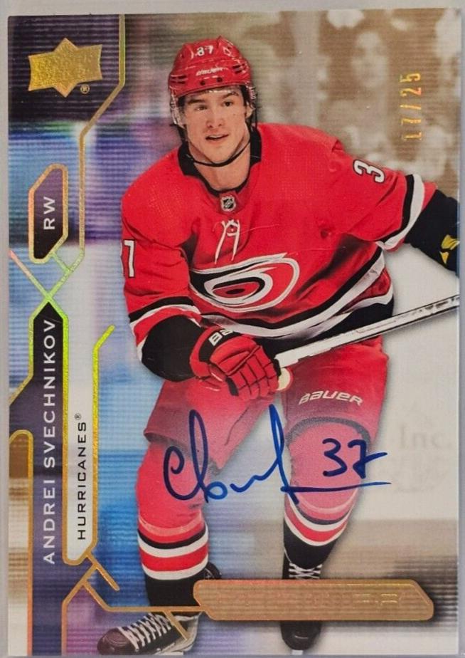 Andrei Svechnikov [Gold Autograph] #5