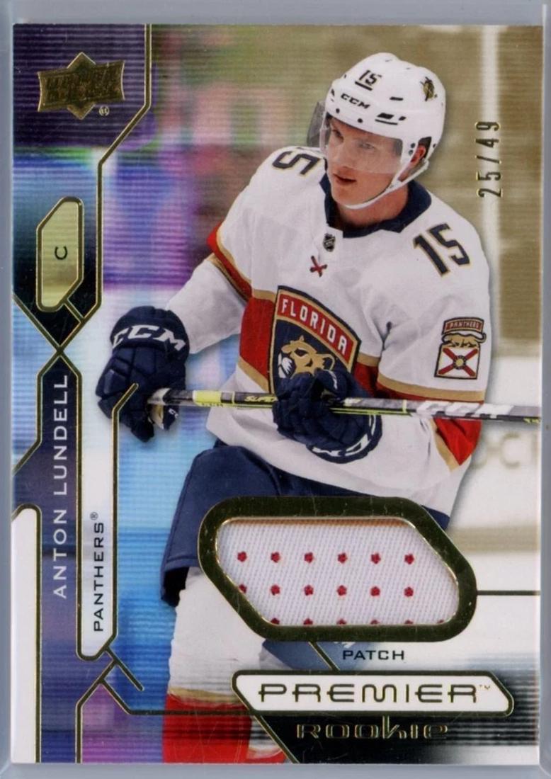 Anton Lundell [Premium Memorabilia Patch Jersey] #147