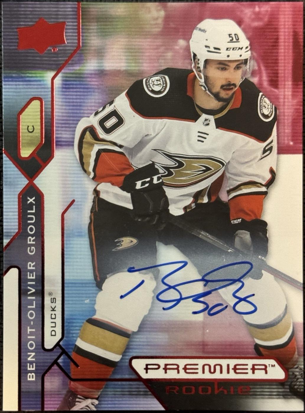 Benoit-Olivier Groulx [Autograph] #135