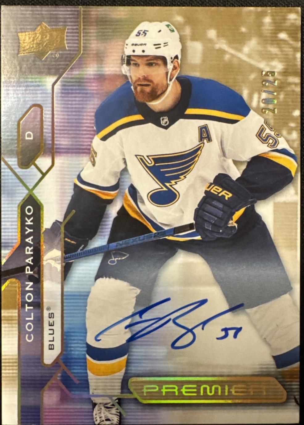 Colton Parayko [Gold Autograph] #75