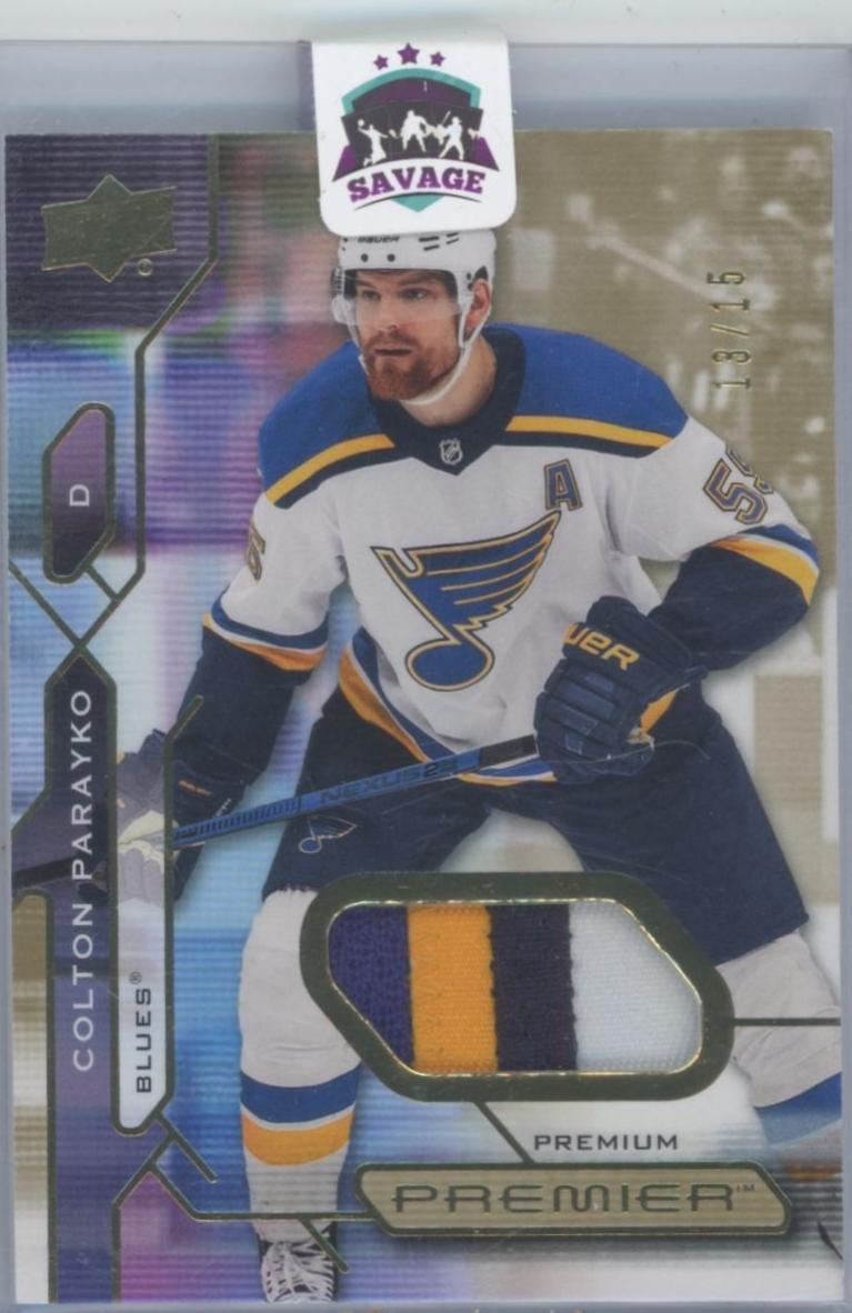Colton Parayko [Premium Memorabilia Patch Jersey] #75