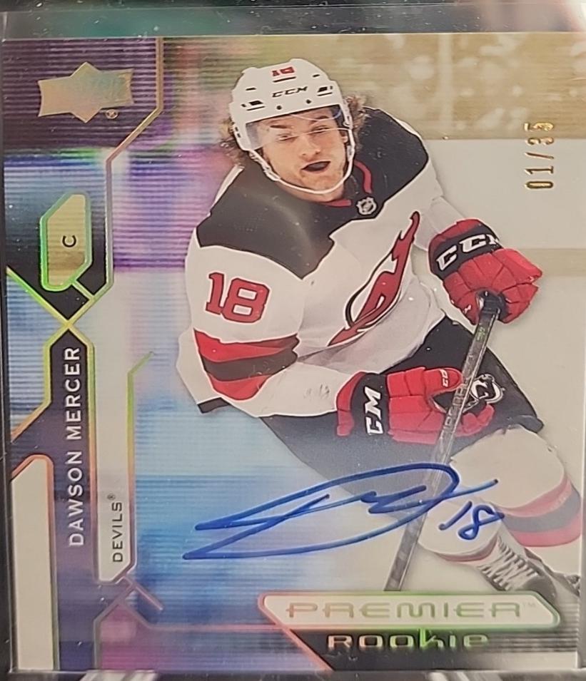 Dawson Mercer [Gold Autograph] #110