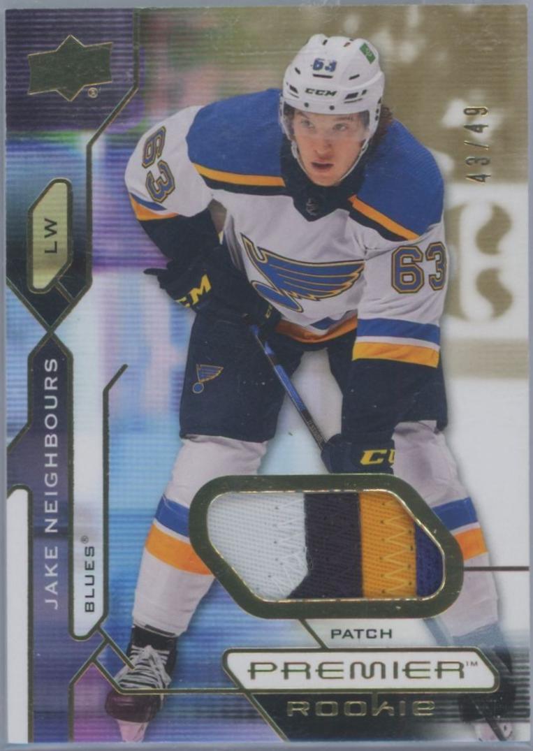 Jake Neighbours [Premium Memorabilia Patch Jersey] #128