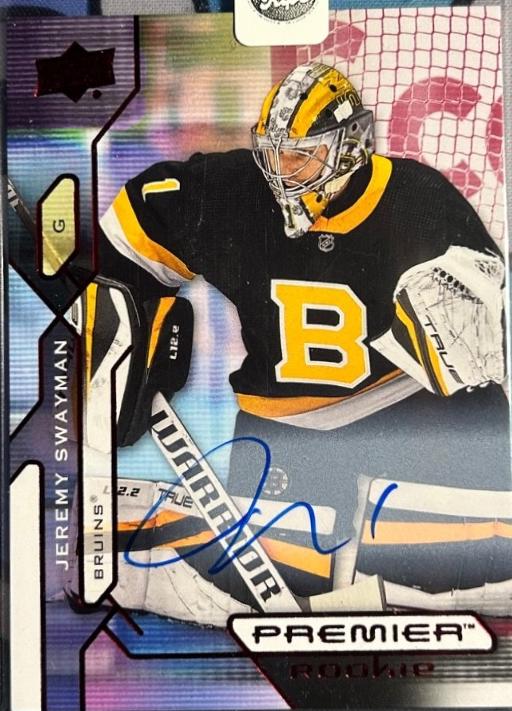 Jeremy Swayman [Autograph] #107