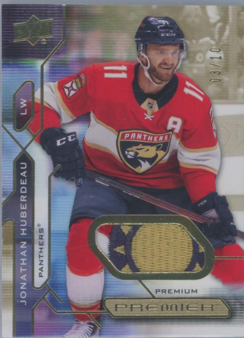 Jonathan Huberdeau [Premium Memorabilia Patch Jersey] #4
