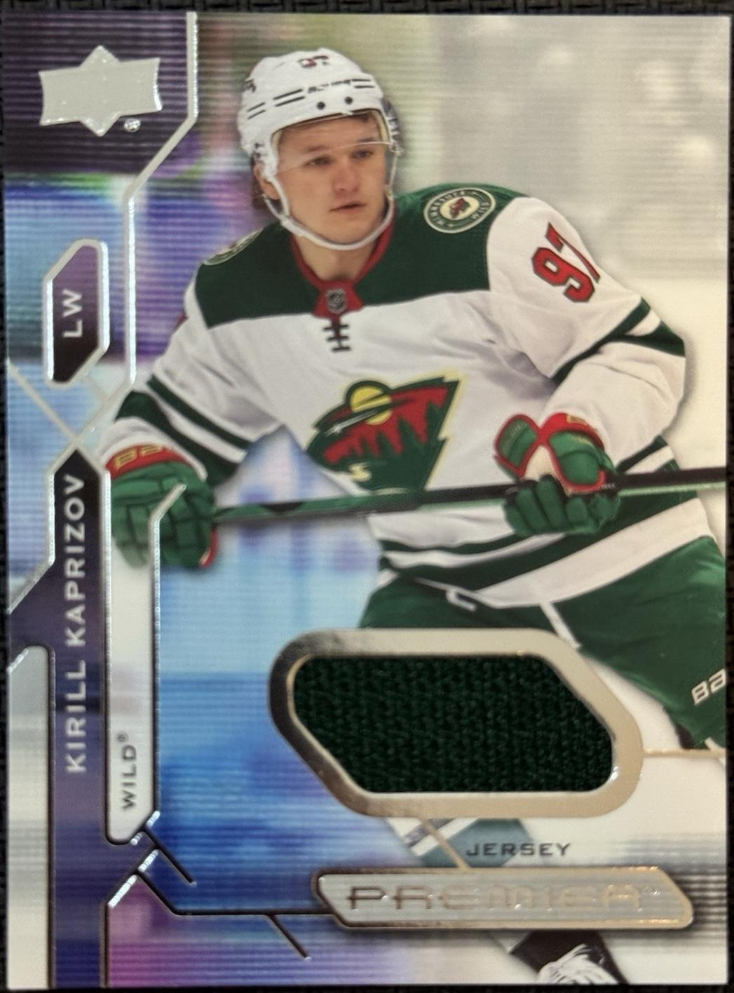 Kirill Kaprizov [Premium Memorabilia Patch Jersey] #16