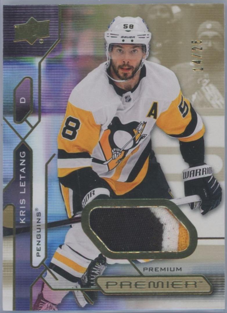 Kris Letang [Premium Memorabilia Patch Jersey] #18