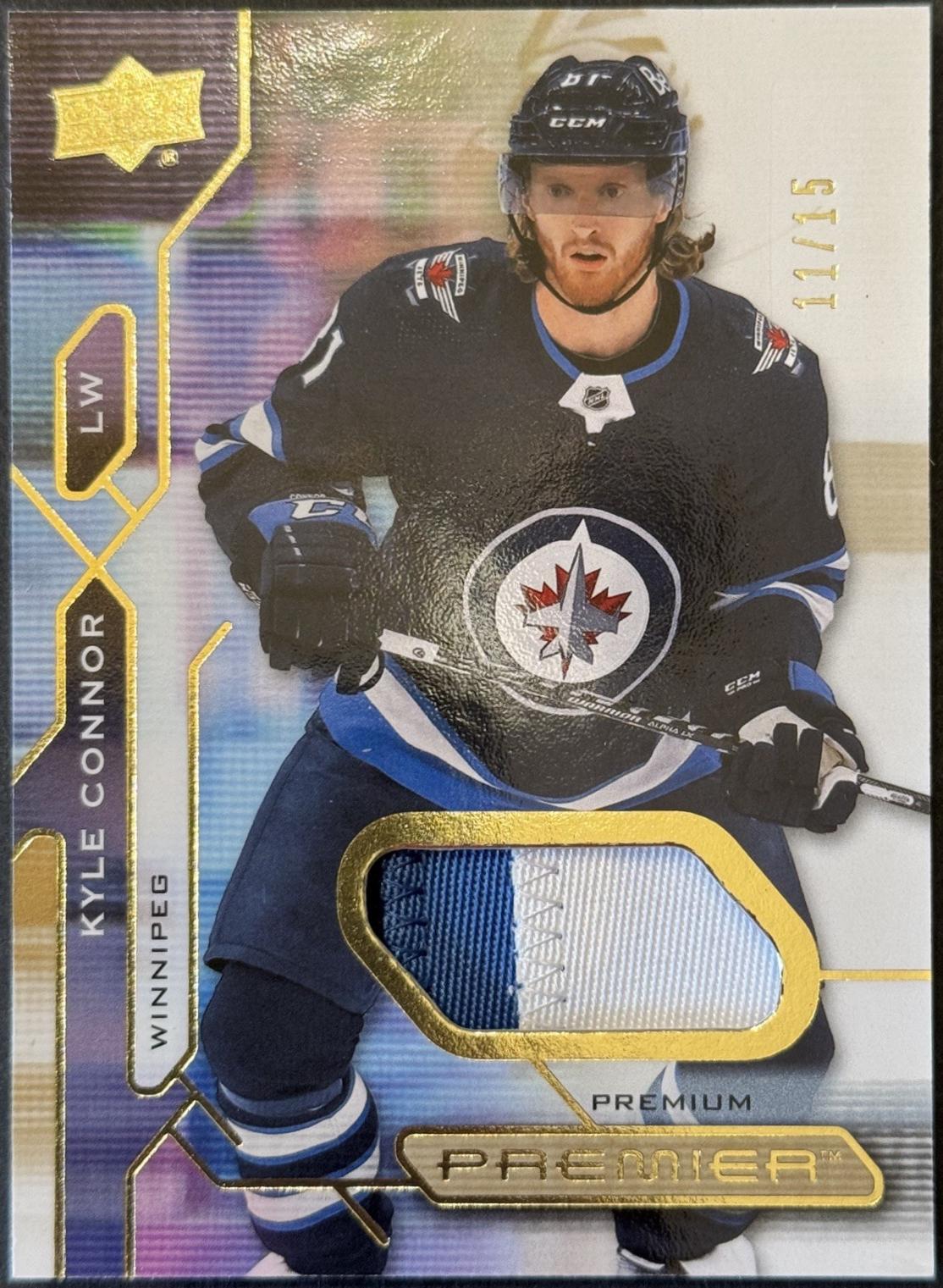 Kyle Connor [Premium Memorabilia Patch Jersey] #34