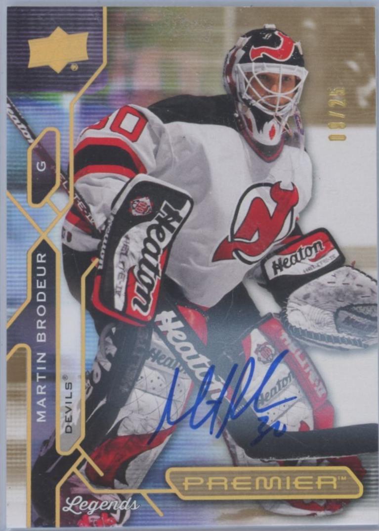 Martin Brodeur [Gold Autograph] #93