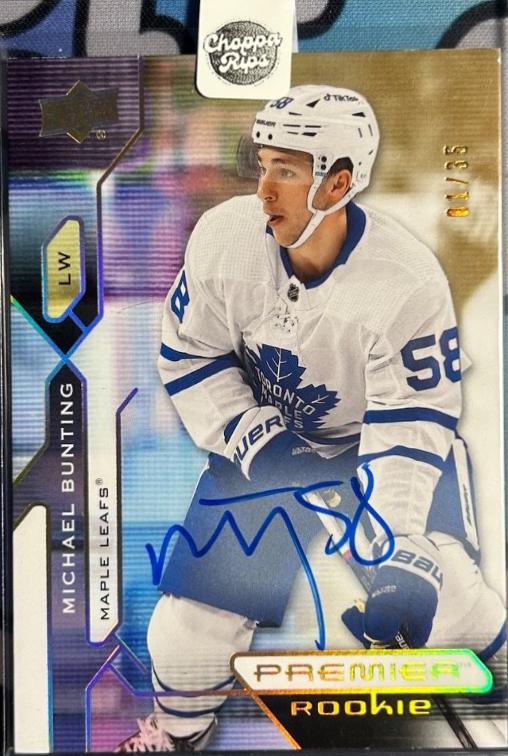 Michael Bunting [Autograph] #104