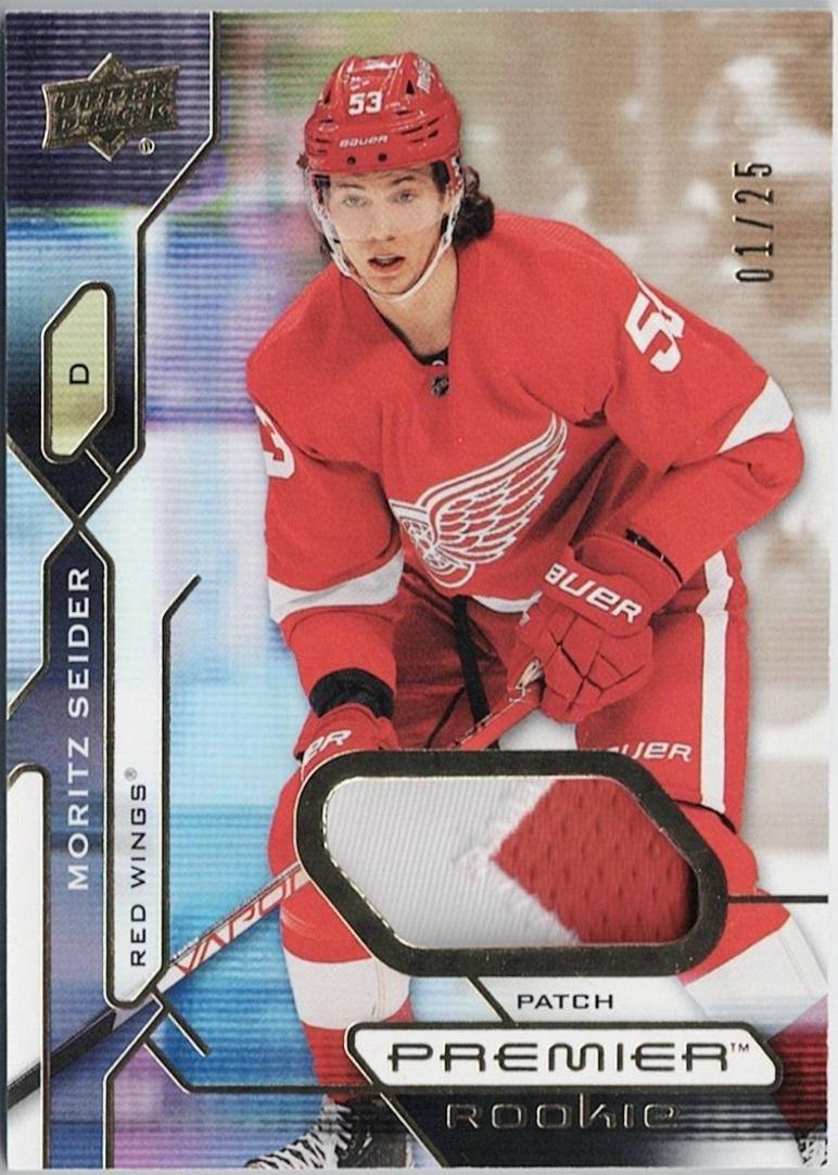 Moritz Seider [Premium Memorabilia Patch Jersey] #102