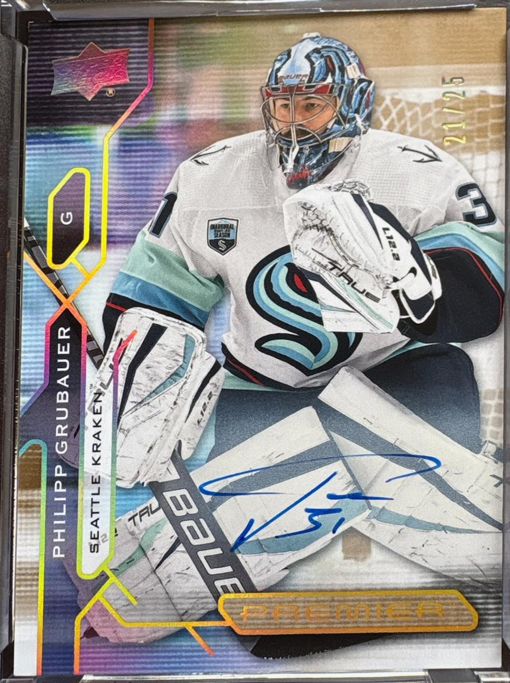Philipp Grubauer [Gold Autograph] #59