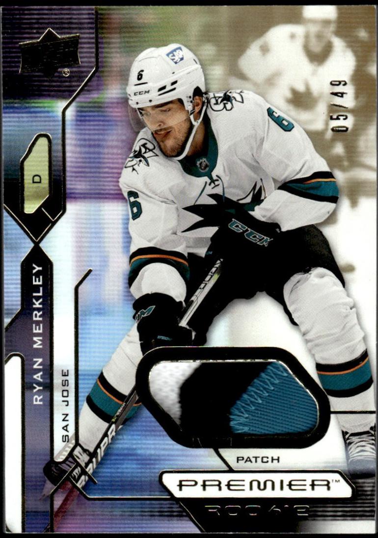 Ryan Merkley [Premium Memorabilia Patch Jersey] #137
