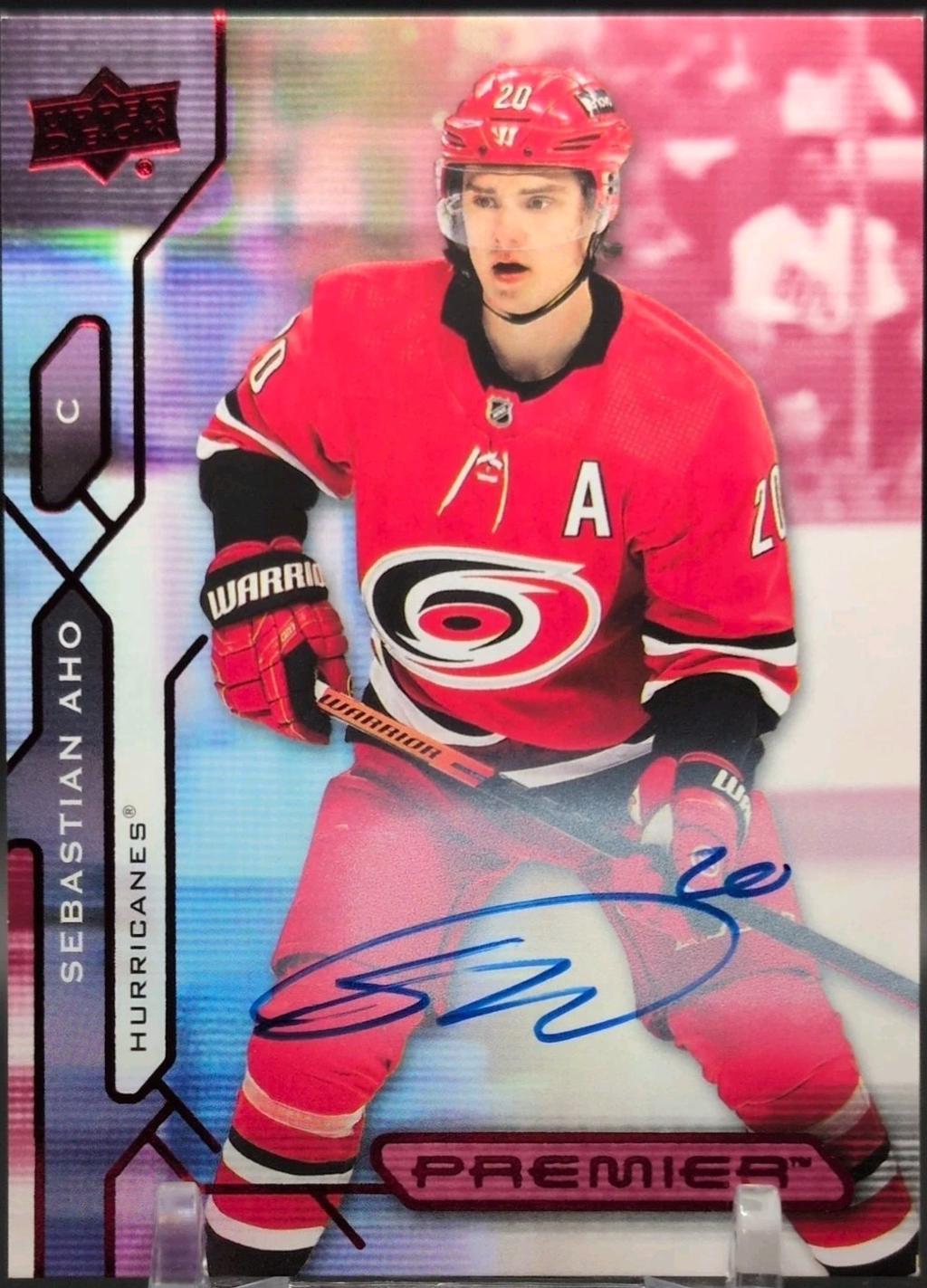 Sebastian Aho [Autograph] #35
