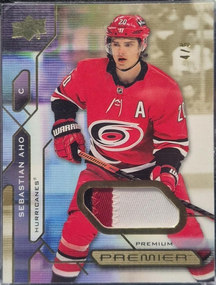 Sebastian Aho [Premium Memorabilia Patch Jersey] #35