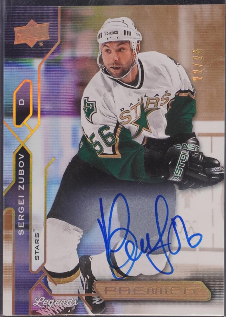 Sergei Zubov [Gold Autograph] #91