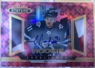 Cole Perfetti [Autograph Patch Red] #RE-36