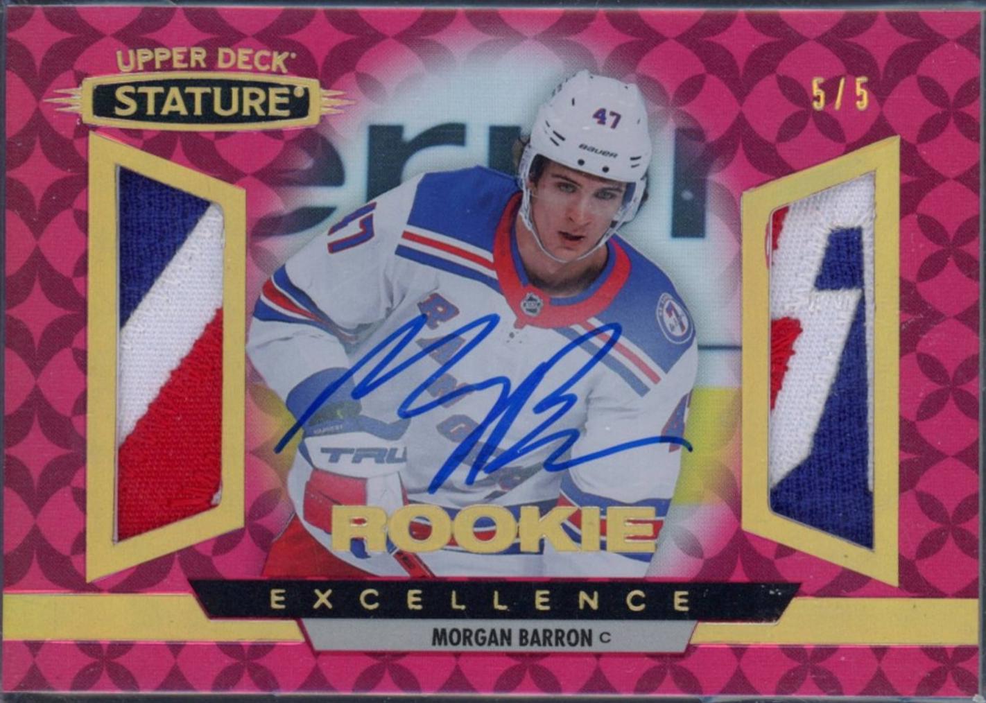 Morgan Barron [Autograph Patch Red] #RE-44
