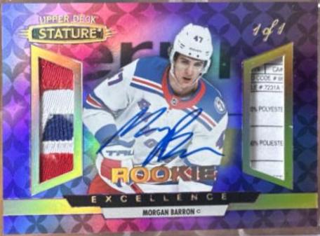 Morgan Barron [Autograph Patch] #RE-44