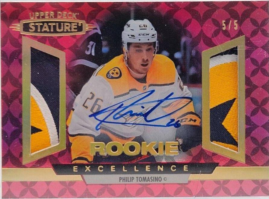 Philip Tomasino [Autograph Patch Red] #RE-9