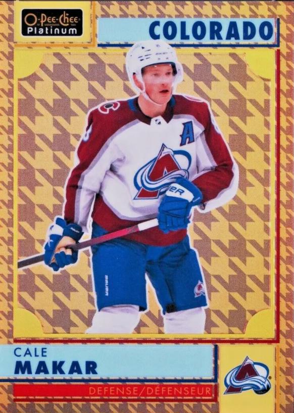Cale Makar [Purple Houndstooth] #R-20