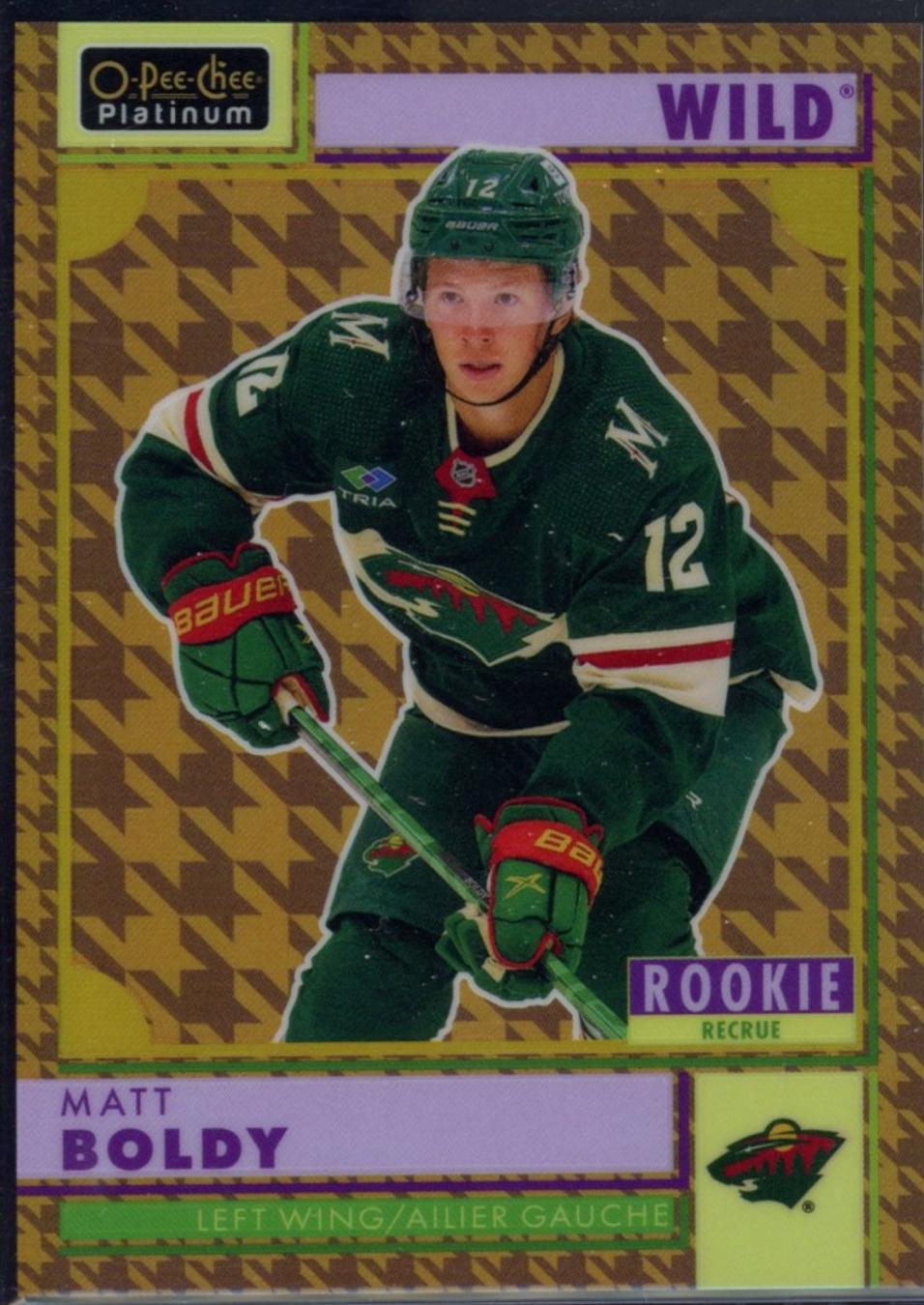 Matt Boldy [Purple Houndstooth] #R-67