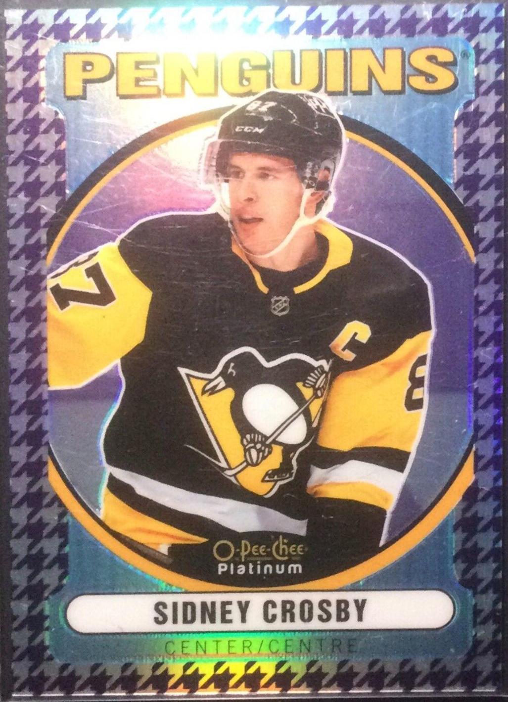 Sidney Crosby [Purple Houndstooth] #R-39