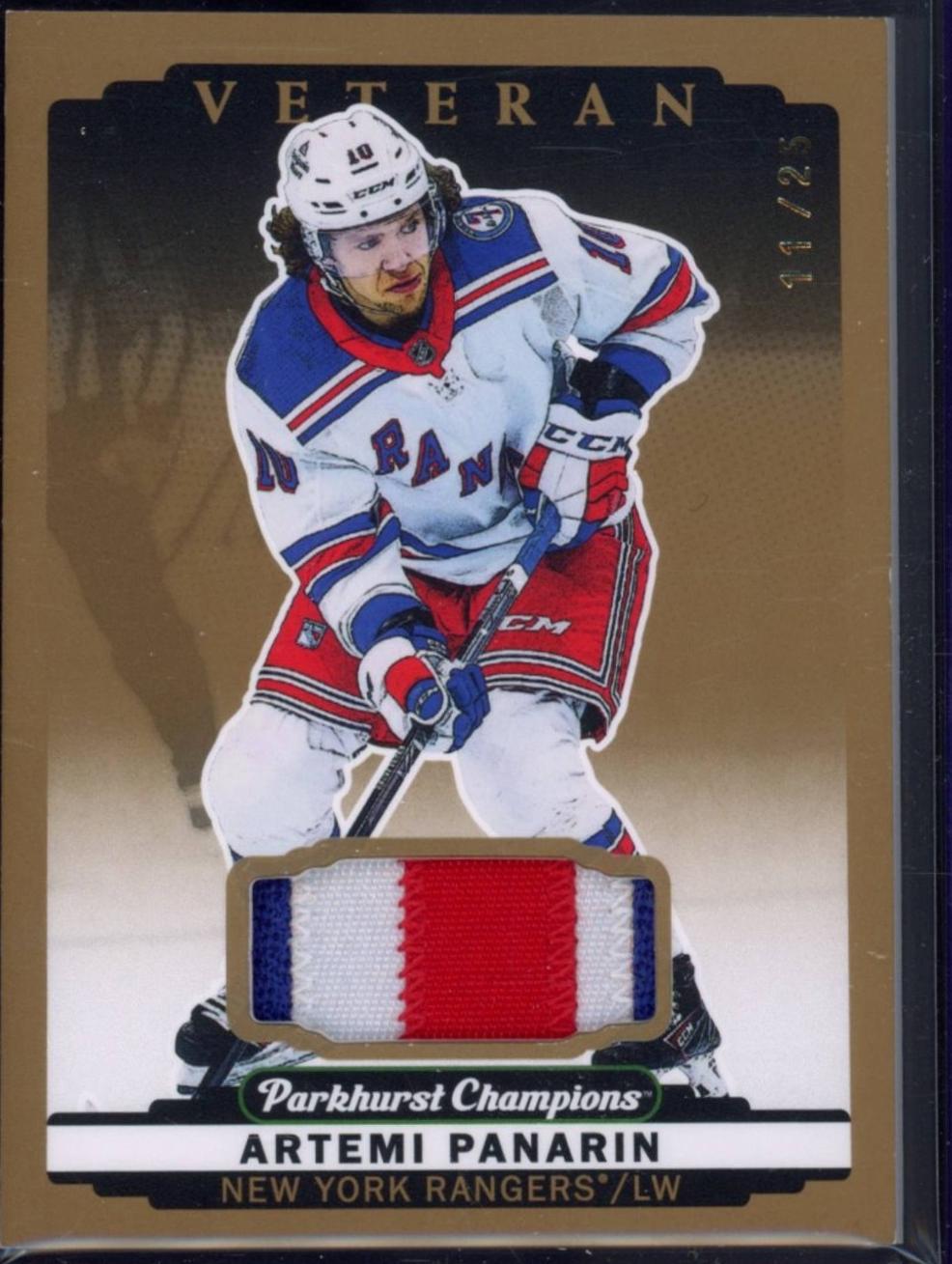 Artemi Panarin [Memorabilia Patch] #234