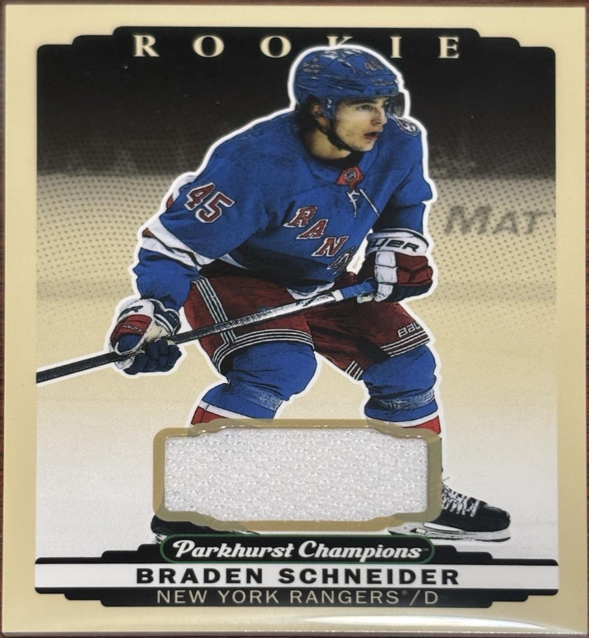Braden Schneider [Memorabilia Jersey] #262