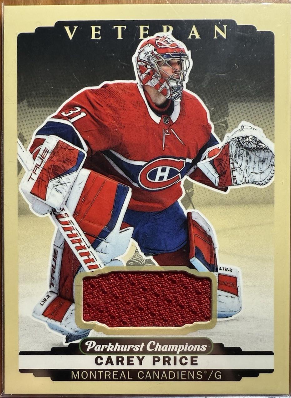 Carey Price [Memorabilia Jersey] #121