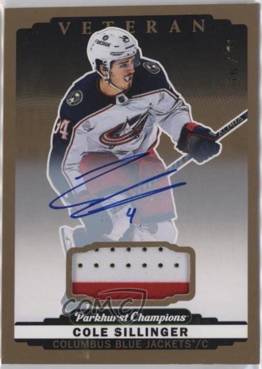 Cole Sillinger [Memorabilia Patch] #231