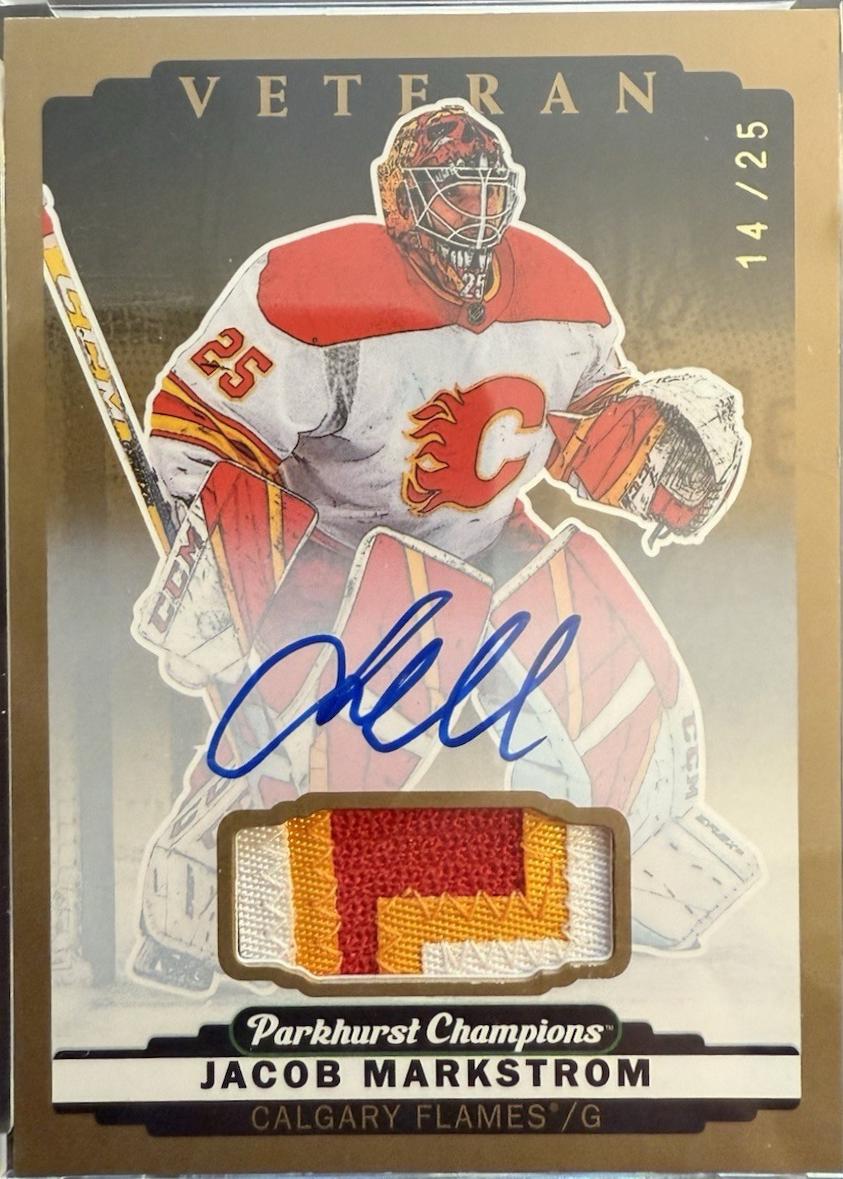 Jacob Markstrom [Memorabilia Patch] #195