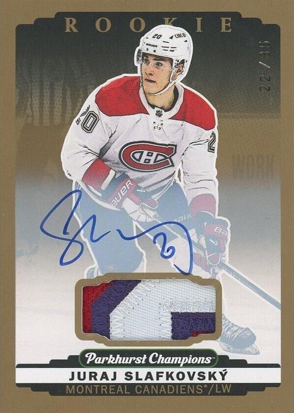 Juraj Slafkovsky [Memorabilia Patch] #301