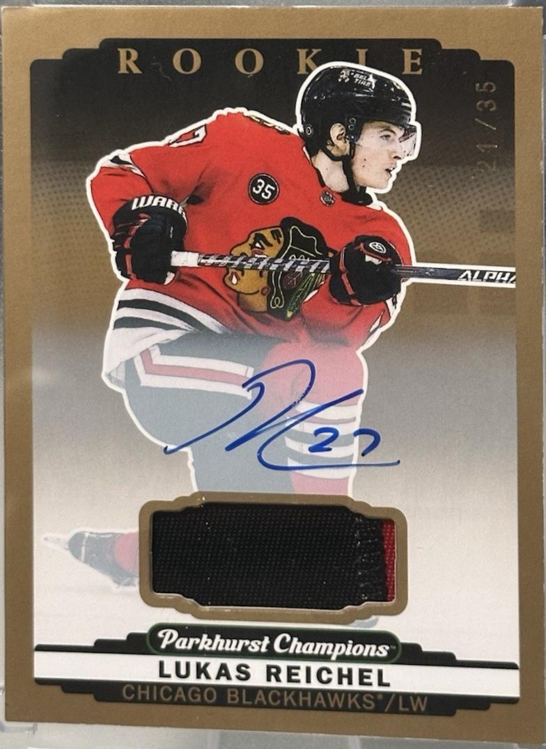 Lukas Reichel [Memorabilia Patch] #318