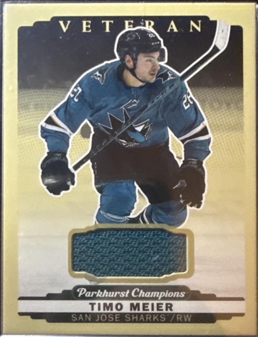 Timo Meier [Memorabilia Jersey] #256