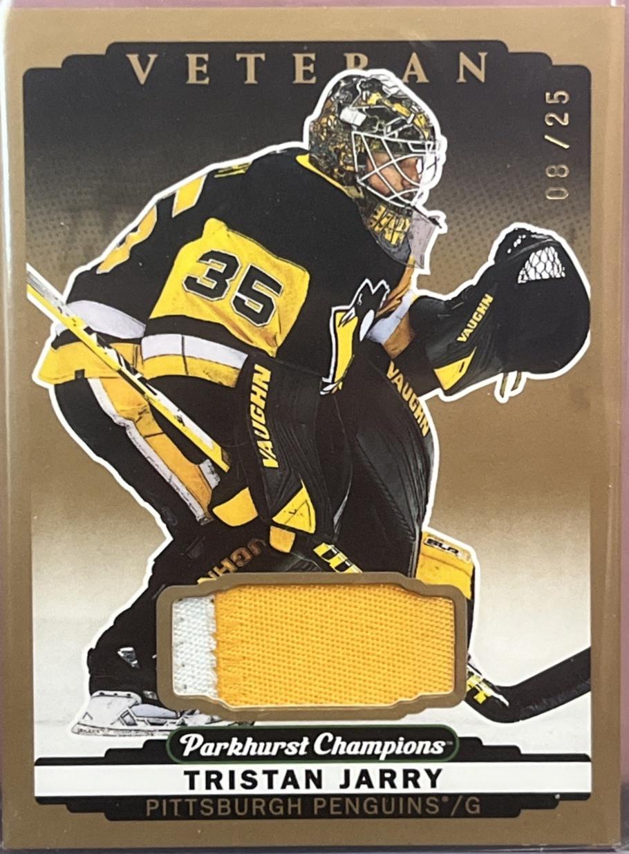 Tristan Jarry [Memorabilia Patch] #215