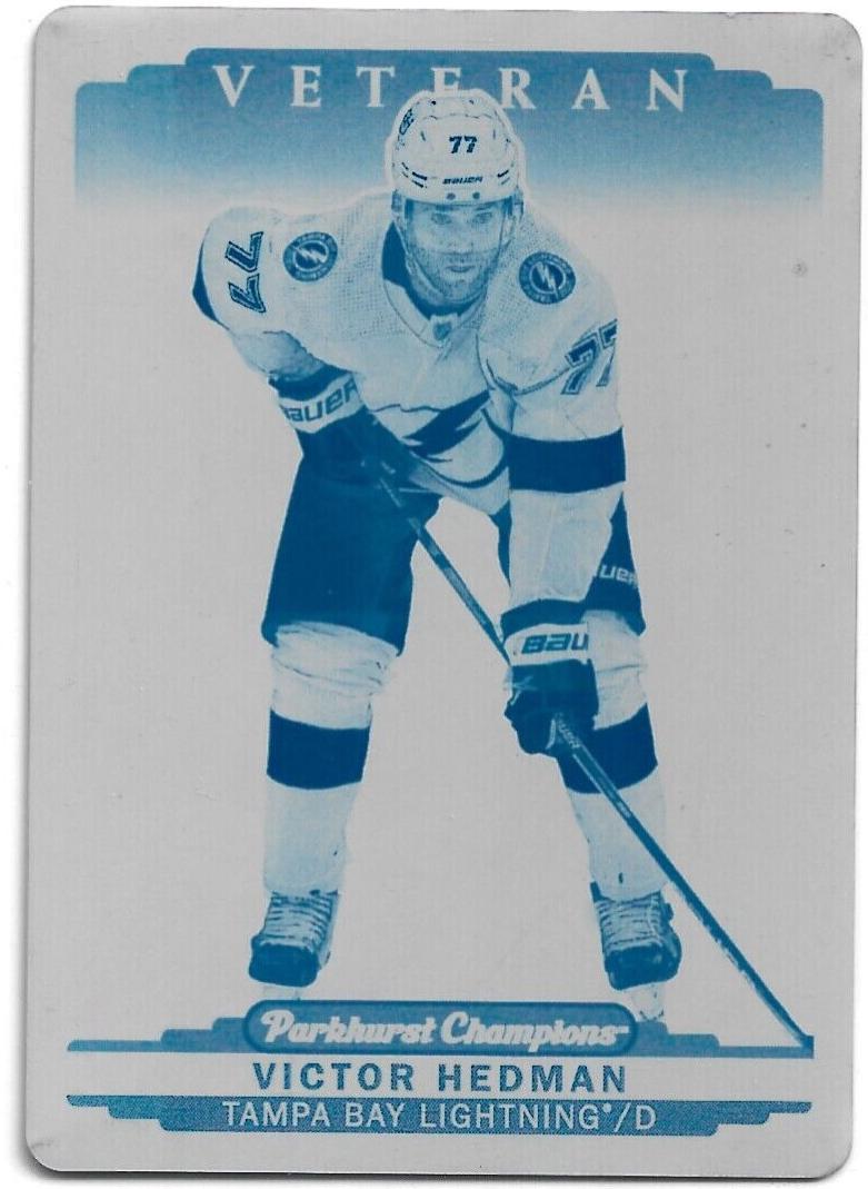 Victor Hedman [Printing Plate] #257