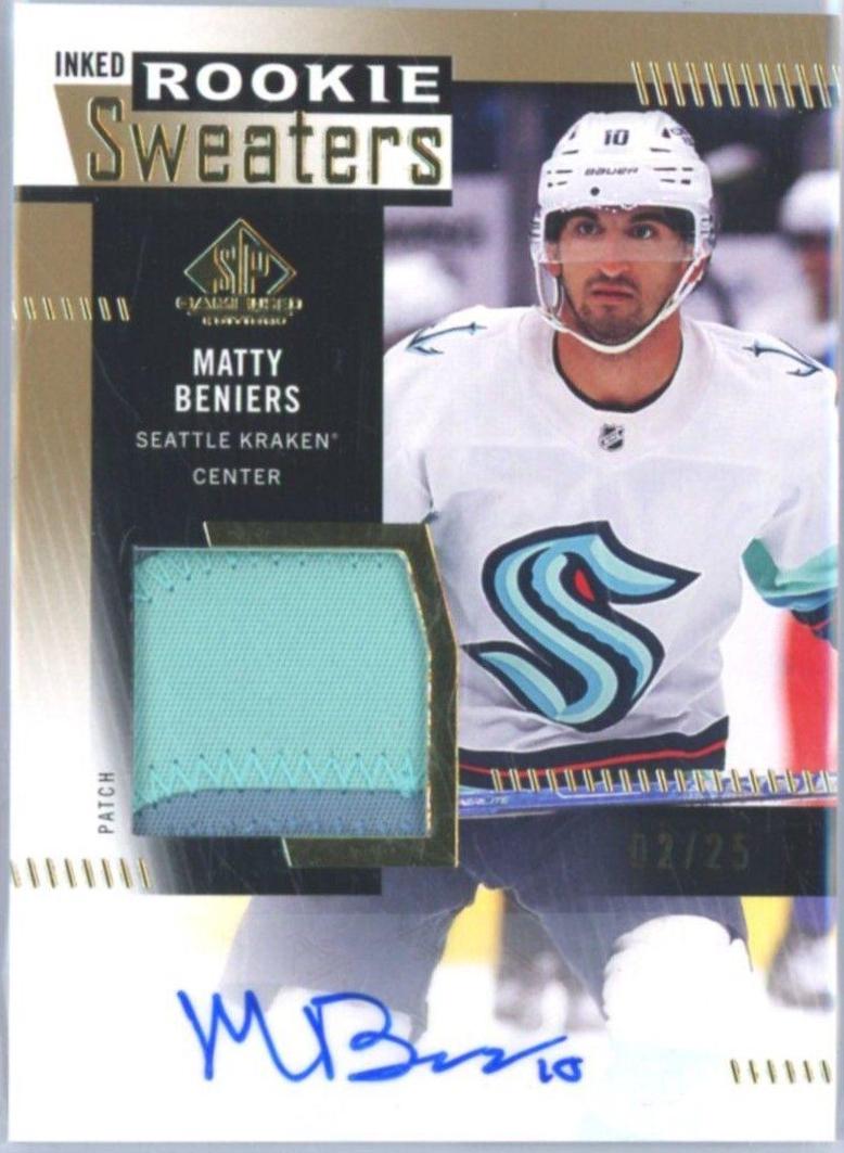 Matty Beniers [Signature Gold] #105