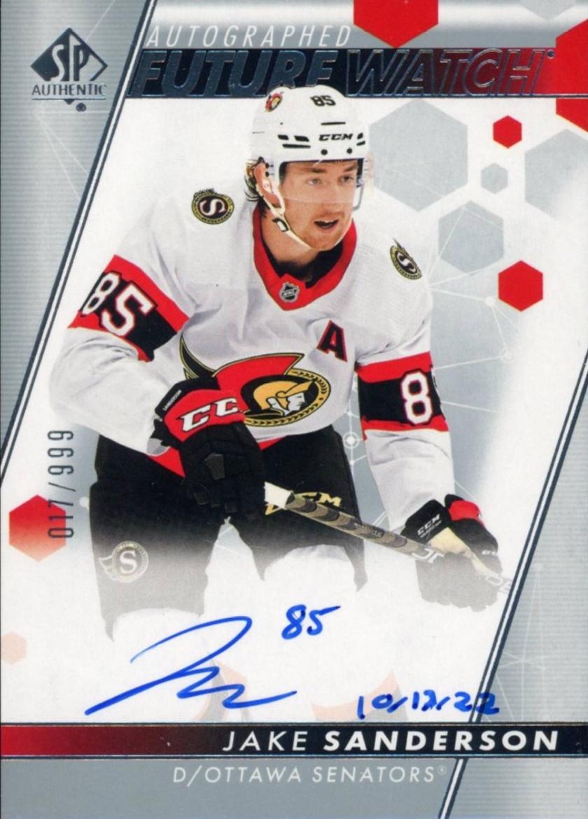 Jake Sanderson [Inscribed Autograph] #144
